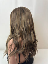 Load image into Gallery viewer, Samantha is a layered 21" length, large cap made with premium Brazilian quality human hair