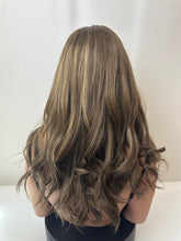 Load image into Gallery viewer, Samantha is a layered 21" length, large cap made with premium Brazilian quality human hair