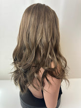 Load image into Gallery viewer, Samantha is a layered 21" length, large cap made with premium Brazilian quality human hair