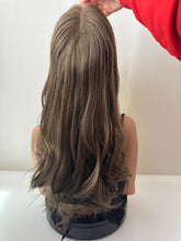 Load image into Gallery viewer, Samantha is a layered 21" length, large cap made with premium Brazilian quality human hair
