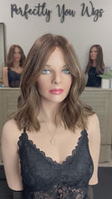 Load and play video in Gallery viewer, Ellie, 15” length, medium cap with premium euro texture hair