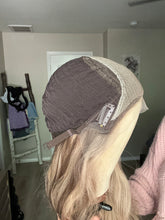 Load image into Gallery viewer, Gianna is a 25” layered length, medium cap made with premium Brazilian quality human hair
