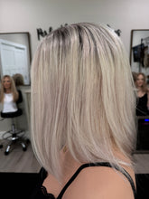 Load image into Gallery viewer, Preorder: Winter closed lace 8x8 topper, 14” length with premium Brazilian texture hair
