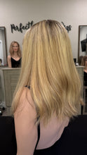 Load image into Gallery viewer, Camille, small cap, 18 inch length, with premium Brazilian texture hair
