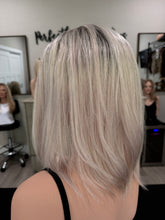 Load image into Gallery viewer, Preorder: Winter closed lace 8x8 topper, 14” length with premium Brazilian texture hair
