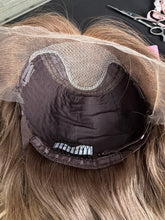 Load image into Gallery viewer, Liv, 20” layered length, 10x11 whopper style topper with premium euro texture hair

