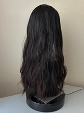 Load image into Gallery viewer, Violet is a 25&quot; long layered length, 10x11 lace top whopper style topper made with premium Brazilian quality human hair
