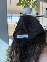 Load image into Gallery viewer, Preorder: Juliet is an 18” curly piece, hand tied stretch small cap made with premium Euro texture human hair
