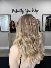 Load image into Gallery viewer, Preorder: Liv, 10x11 whopper style topper, 18” layered length with premium euro texture hair
