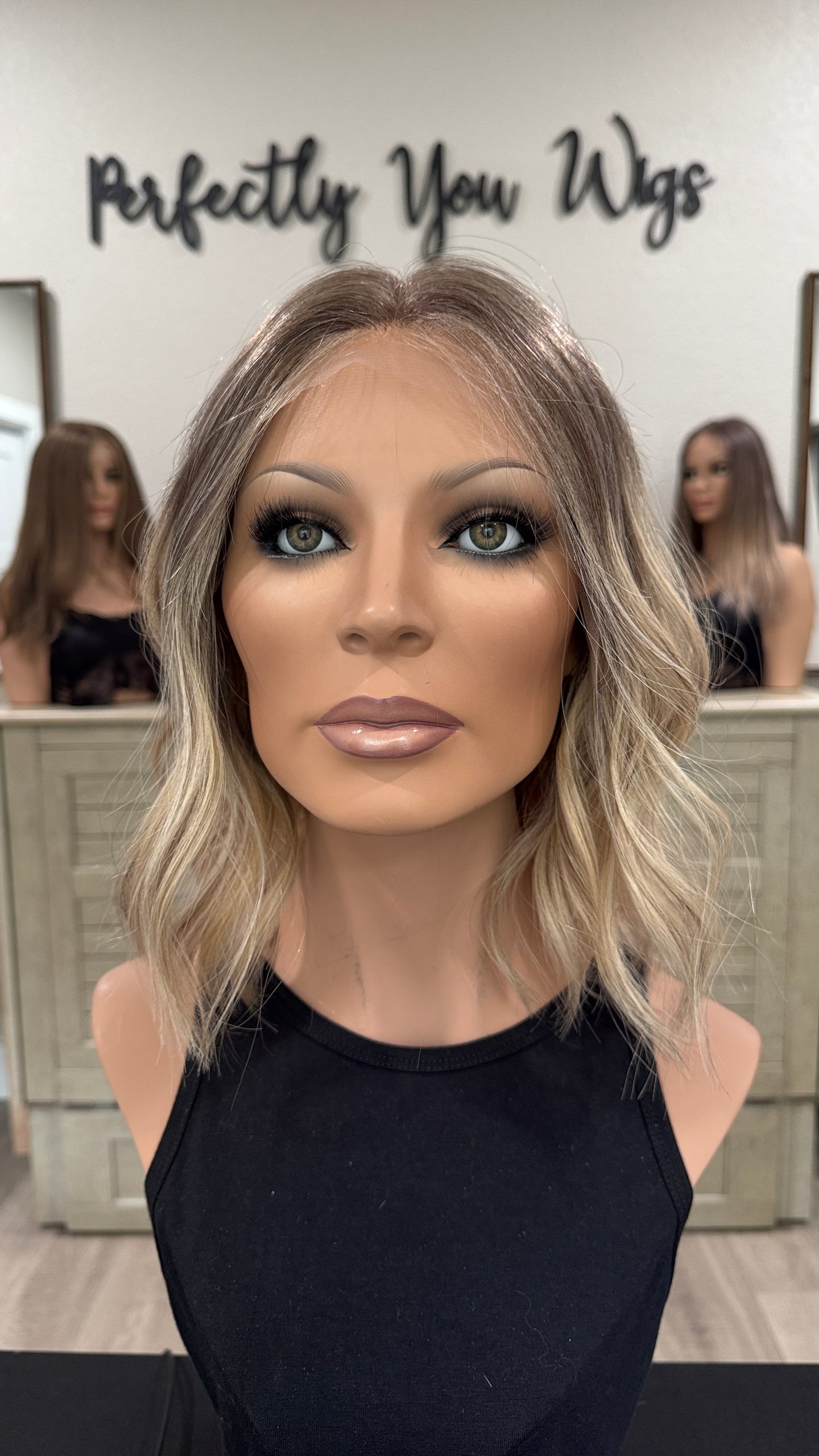 Liv, 14” length, small cap with premium euro texture hair