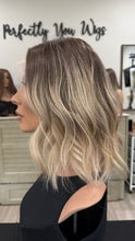 Load image into Gallery viewer, Liv, 14” length, small cap with premium euro texture hair
