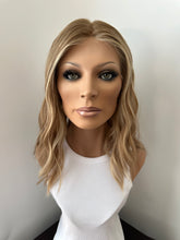 Load image into Gallery viewer, Savannah is a 17&quot; length, medium hand tied stretch cap made with premium Brazilian quality human hair
