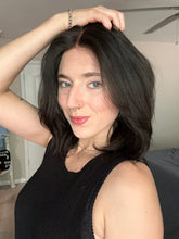 Load image into Gallery viewer, Jessie is a 14” layered length, small cap made with premium Euro quality human hair

