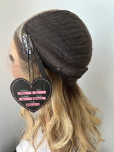 Load image into Gallery viewer, Devina is a 16&quot; length, XS cap made with premium Brazilian quality human hair
