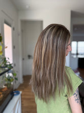 Load image into Gallery viewer, Preorder: Greyson is a hand tied small cap made with 21” euro texture human hair
