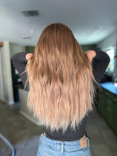 Load image into Gallery viewer, Izzy is a 20” layered length with face frame, medium cap made with premium Brazilian quality human hair
