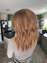 Load image into Gallery viewer, Arabella is a 15” length, medium cap made with premium Brazilian texture human hair
