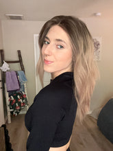 Load image into Gallery viewer, Arlie is an 18” layered length, medium cap made with premium Brazilian quality human hair
