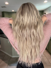 Load image into Gallery viewer, Nolina is a small cap, 22" layered length made with premium Brazilian quality human hair
