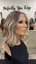 Load image into Gallery viewer, Liv, 14” length, small cap with premium euro texture hair

