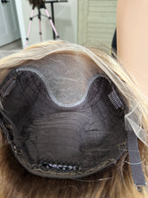 Load image into Gallery viewer, Preorder Cathy, 14” length, small cap with premium euro texture hair
