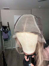 Load image into Gallery viewer, Gianna is a 25” layered length, medium cap made with premium Brazilian quality human hair
