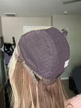 Load image into Gallery viewer, Brittany is a 24” length, small cap made with premium Brazilian quality human hair
