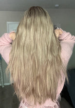 Load image into Gallery viewer, Gianna is a 25” layered length, medium cap made with premium Brazilian quality human hair
