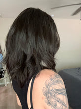 Load image into Gallery viewer, Jessie is a 14” layered length, small cap made with premium Euro quality human hair
