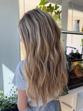 Load image into Gallery viewer, Gianna is a 21" length, small cap made with premium Brazilian texture human hair
