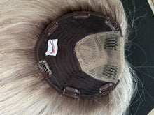 Load image into Gallery viewer, Preorder: Winter closed lace 8x8 topper, 14” length with premium Brazilian texture hair
