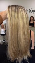 Load image into Gallery viewer, Camille, small cap, 18 inch length, with premium Brazilian texture hair

