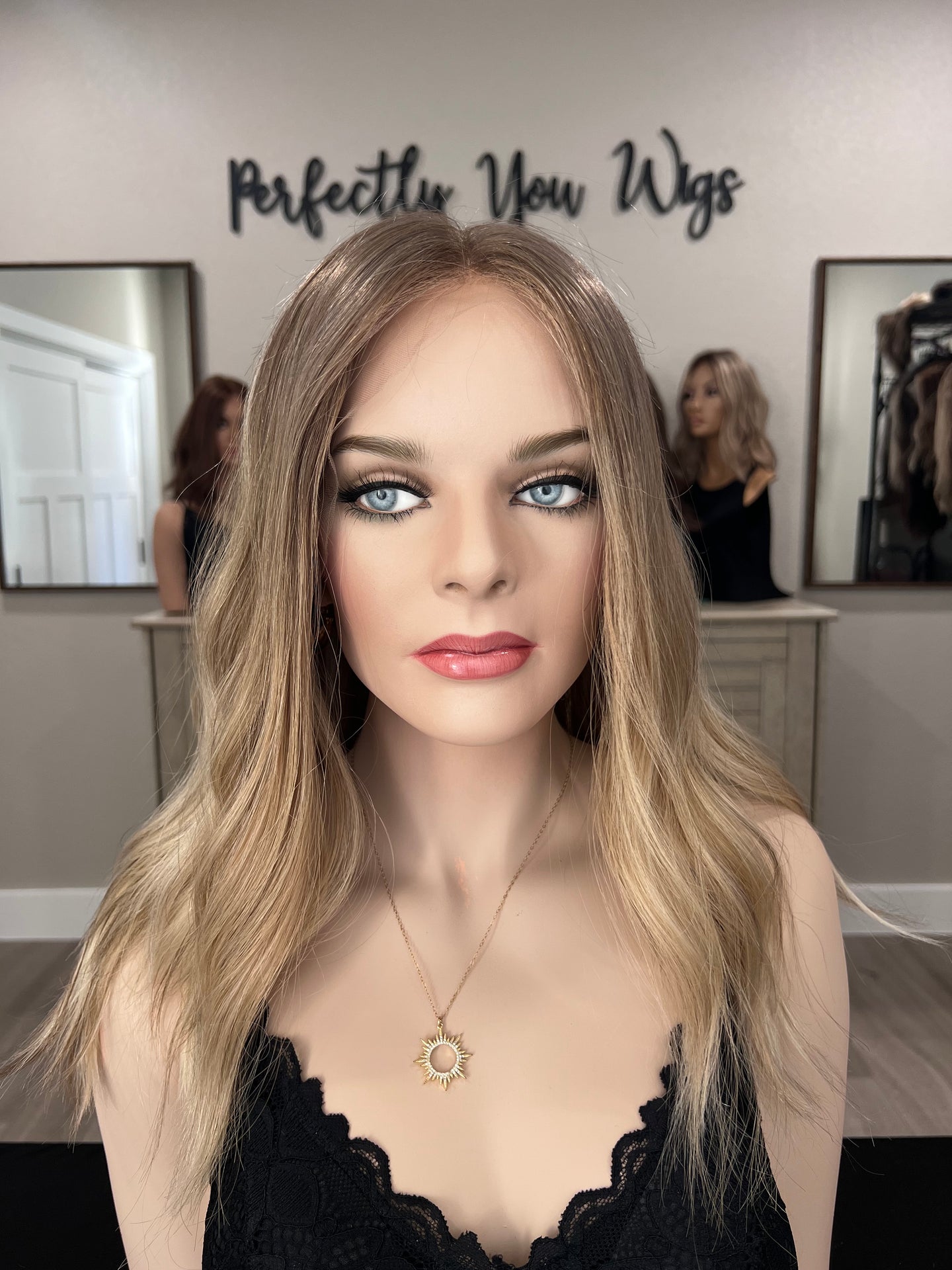 Preorder: Liv, 10x11 whopper style topper, 18” layered length with premium euro texture hair