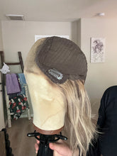 Load image into Gallery viewer, Cassidy is a small cap, 14" layered length and face frame made with premium Brazilian quality human hair
