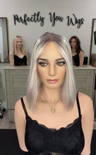 Load image into Gallery viewer, Preorder: Winter closed lace 8x8 topper, 14” length with premium Brazilian texture hair
