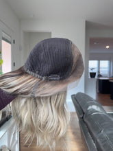 Load image into Gallery viewer, Trinity is a 21” length layered, small cap made with premium Euro texture human hair
