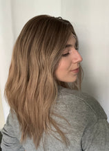 Load image into Gallery viewer, Arlie is an 18” layered length, medium cap made with premium Brazilian quality human hair
