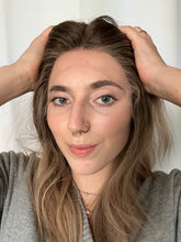 Load image into Gallery viewer, Arlie is an 18” layered length, medium cap made with premium Brazilian quality human hair
