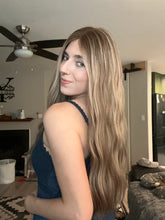 Load image into Gallery viewer, Gianna is a 24&quot; length, medium cap made with premium Brazilian quality human hair
