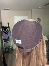 Load image into Gallery viewer, Brittany is a 24” length, small cap made with premium Brazilian quality human hair
