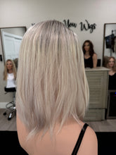 Load image into Gallery viewer, Preorder: Winter closed lace 8x8 topper, 14” length with premium Brazilian texture hair
