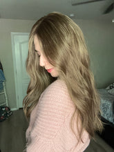 Load image into Gallery viewer, Brittany is a 24” length, small cap made with premium Brazilian quality human hair
