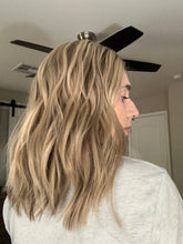 Load image into Gallery viewer, Mirabel is a 14” length, small cap made with premium Brazilian quality human hair
