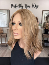 Load image into Gallery viewer, Arabella, 15” length, small cap with premium Brazilian texture hair
