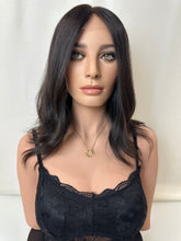 Load image into Gallery viewer, Preorder: Jessie 16” length, whopper style topper with premium euro texture hair
