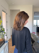 Load image into Gallery viewer, Yvette is a 15" length, medium cap made with premium euro texture human hair
