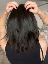 Load image into Gallery viewer, Jessie is a 14” layered length, small cap made with premium Euro quality human hair
