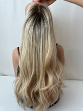 Load image into Gallery viewer, August is a 20&quot; length, large cap made with premium Brazilian quality human hair
