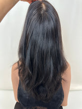 Load image into Gallery viewer, Preorder: Jessie is a 16" length, 10x11 whopper style topper made with premium Brazilian quality human hair
