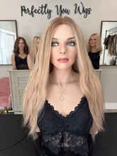 Load image into Gallery viewer, Preorder: Avery is a 23-24&quot; length, small cap made with premium Brazilian quality human hair
